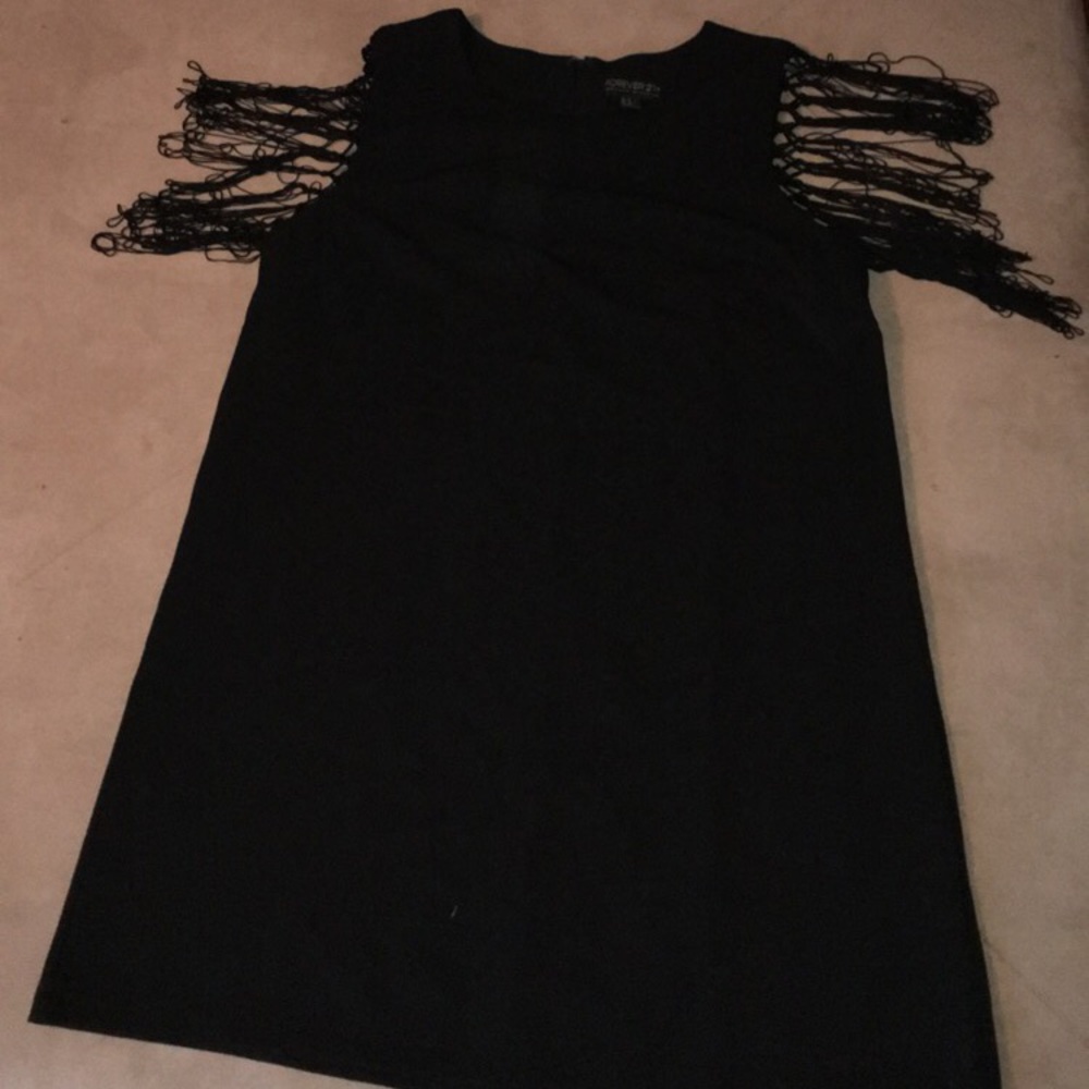 🖤BLACK A-LINE MINI DRESS🖤